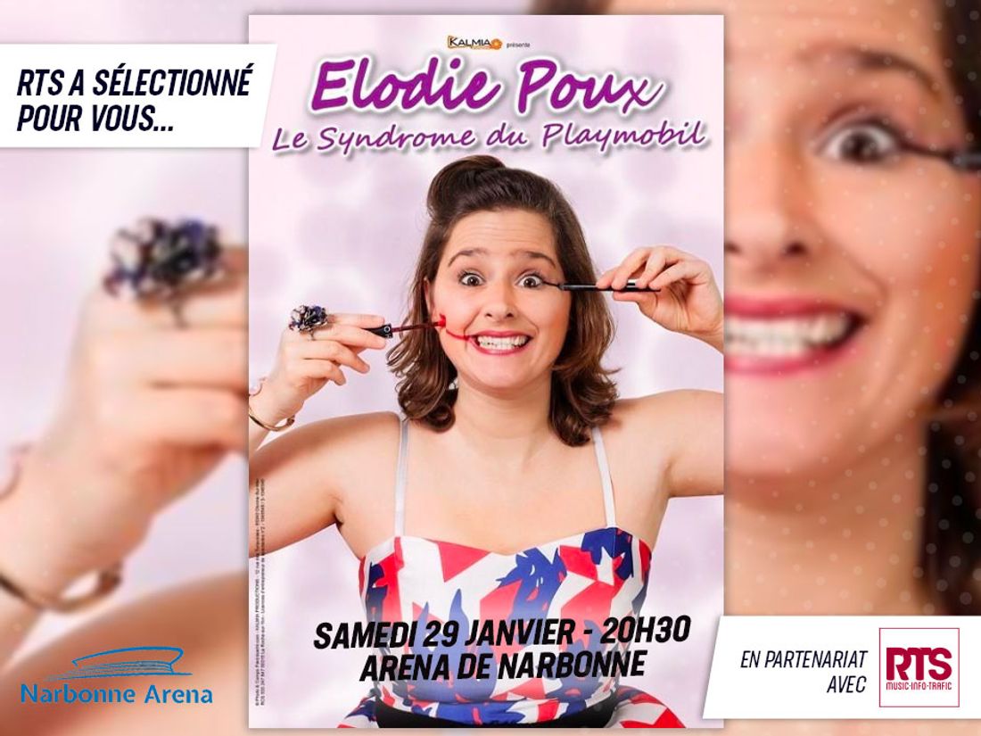 Elodie Poux à la Narbonne Arena !